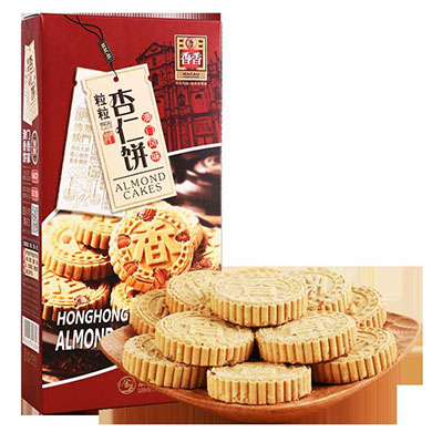 香香【粒粒杏仁饼】澳门特产传统糕 120g